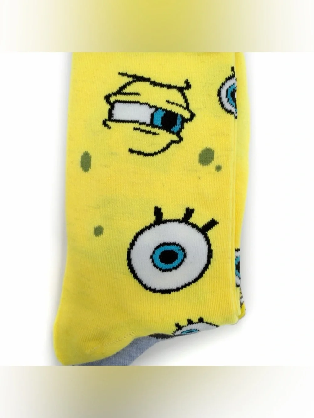 SpongeBob Krusty Krab Crew Socks Mens Womens Nickelodeon Y2K 2 Pack